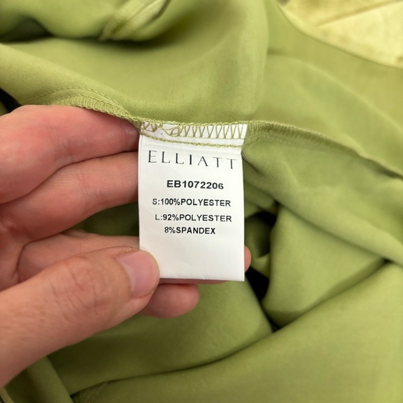 ELLIATT Kai Maxi Dress in Avocado Size S - Picture 7 of 10